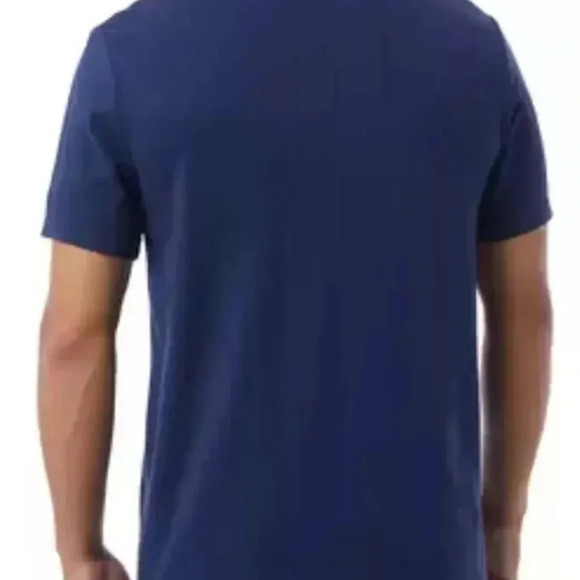 32 Degrees Cool Men's 2 Pack Chest Pocket Relaxed Fit Cotton Tee, Dark Blue - Picture 5 of 9
